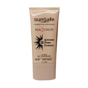 کرم پودر پرایمری SPF50 مکی سان سان سیف 40 میلی لیتر