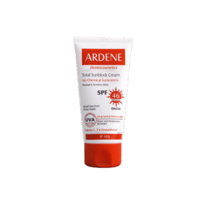 کرم ضد آفتاب رنگی SPF46 آردن فاقد جاذب های شیمیایی مناسب پوست های معمولی و حساس ۵۰ گرم
