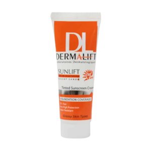 کرم ضد آفتاب SPF50 پوست چرب درمالیفت 40 میلی لیتر