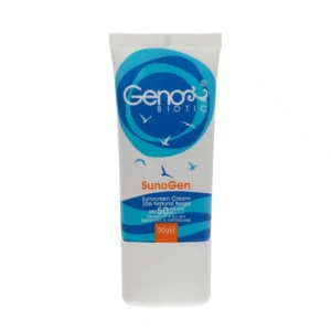 کرم ضد آفتاب پوست خشک ژنوبایوتیک SPF50 حجم 50 گرم